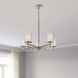 Huderson 5 Light 26 inch Brushed Nickel Chandelier Ceiling Light